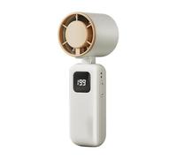 Portable Cooling Fan, Foldable Rechargeable Blower, High Speed Personal Cooling Fan, Compact Folding Airflow Device, for Travel Camping Vacation Outings Hiking Sports Backpacking Summer Heat Use