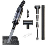 Portable Cordless Car Vacuum, 2000Pa Rechargeable Handheld Cleaner