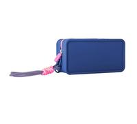 Portable Cosmetic Bag, organisateur de maquillage en silicone, trousse de maquillage, organisateur de maquillage, sac de maquillage en silicone, sac cosmétique de voyage pour ranger les brushes, Dark