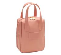 Portable Cosmetic Bag, PU Leather Makeup Bag, Large Storage Capacity, Waterproof Design, Stylish and Heavy Duty, Spacious Compartments, for Travel and Daily Use, 150G