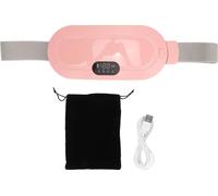 Portable Crampes Coussin chauffant pour femmes réglable rapide électrique massage menstruel dos taille rose rose