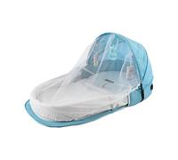 Portable Crib - Removable Washable Cot With Net And Awning | Travel Cot