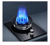 Portable Cuisiniere - Cuisiniere Gaz, Poêle En Verre Trempé, Cuisinière À Gaz De Cuisine Facile À Nettoyer, Brûleur De Cuisinière À Gaz Domestique À Flamme Réglable, Bureau Et Montage Encastré (Size