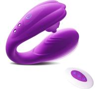 Portable Culotte Vibrant Sextoyse Plaisir Stimulateur Clitoridien avec Modes de Vibration Puissants,Masseur Point G Vibrateur avec Silicone Étanche pour la Stimulation KCE6
