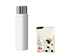 Portable Dental Floss Case, Automatic Floss Pick Dispenser, 3-Pack ABS Refillable Case for Travel, Dates & On-the-Go Oral Care (White,1 x Floss Box+1x dental floss)