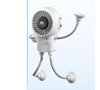 Portable Desk Fan, Personal Travel Cooling Device, Quiet Handheld Gear with Strong Airflow, Rechargeable Accessory for Daily Use, Fan with Modern Design, Outdoor Equipment for Beach Picnic Tent RV