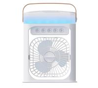 Portable Desktop Fan, Humidifier Cooling Fan, Three Speed Airflow