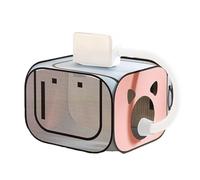 Portable Dog Drying Crate, Foldable Dog Grooming Tent, Cat Drying Room, Quick Drying Bag, Fast Drying for Small Dogs and Puppies, Compact Size 52x52x40cm, Ideal for Bathing and Grooming