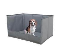 Portable Dog Pee Tray - High Walls Folding Waterproof 50x40x20cm, Indoor Pet Toilet | Dog Litter Box for Home Apartment Balcony Porch Patio Living Room Outdoor Use | Training Tray for Puppies