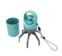 Portable Dog Pooper Scooper with Bag Dispenser Zero Contact Design for