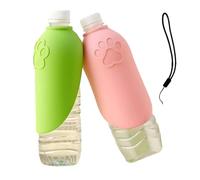 Portable Dog Water Bottle - Dependable Foldable Pet Hydration Container | Portable Dog Water Bottle for Small Medium Large Breeds Camping Boat Yard Garden Beach Travel