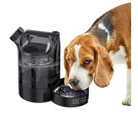 Portable Dog Water Bottle, Large Capacity Dispenser, Leak-Proof Travel Container, Built-in Water Bowl, Perfect for Vacation Trips and Outdoor Pet Hydration at The Beach Or Campsite