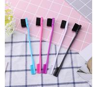 Portable Double Côte Cheveux Bord Brosses Cheveux Peigne Salon Beaute Coiffure Coloration Maquillage Pinceaux Outils