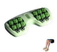 Portable Double Foot Massage Roller, 2025 New Dual Foot Massage Roller for Relieve Pain from Tight Muscles & Sore Feet, for Home Office Use (Green)