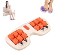 Portable Dual Foot Massage Pieds, Dual Foots Roller Massager, Foot Massager Pied for Plantar Fasciitis Relief, rouleau massage pied, Deep Tissue Muscle Massage for Home and Office Use