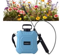 Portable Electric Sprayer, USB Rechargeable 5L/8L Garden Pump Bottle | 360° Adjustable Nozzle Retractable Wand Shoulder Water Tank for Yard Lawn Car Wash
