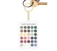 portable en acrylique avec carte d'analyse des couleurs pour