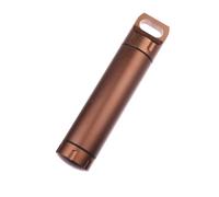 Portable En Alliage D'aluminium Étanche Capsule Joint Bouteille En Plein Air Survie Pilule Boîte Multifonctionnel Mini Thé Boîtes Conteneur Scellé Réservoir Canister