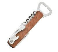 Portable En Bois En Acier Inoxydable Outil Pliant Couteau Tire-bouchons Rouge Ouvreur de Vin Multifonctionnel En Plein Air Outil Bar Accessoires