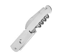 Portable En Bois En Acier Inoxydable Outil Pliant Couteau Tire-bouchons Rouge Ouvreur de Vin Multifonctionnel En Plein Air Outil Bar Accessoires