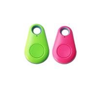 Portable en Temps réel Mini GPS Tracking Locator Tracking Device Tracking pour Enfants Voiture vélo Porte-clés Key Pet Anti-Perdu avec App pour iOS et Android (Blue)