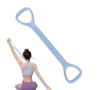 Portable Exercise Bands, Figure 8 Silicone Resistance Strap, Lightweight Elastic Band with Handles Feature, Full Body Workout Fitness Equipment, Strength Training Band with Versatile Style, Home Gym