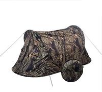 Portable Extérieur 2 Personnes Camouflage Camping Randonnée Installation Facile Tente Pop-Up Instantanée Imperméable Ultra-léger Randonnée Camping, Chasse, Pêche Tente Pop-Up