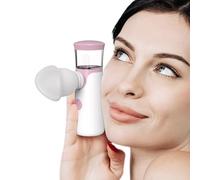 Portable Eye Mist Steamer, Soothing Hydrating Sprayer, température réglable, Nano Atomisation, Dry Eye Relief, for Deeper Hydration, 4,4 x 3,9 x 11,7 cm Pink Blue