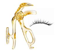 Portable Eyelash Curler Frameless Handheld Lash Curler with Comb Applicator