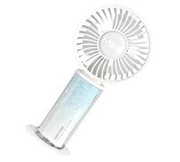 Portable Fan: USB Rechargeable Personal Coolers, Three Speed Travel Blowers