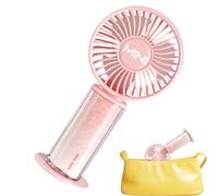 Portable Fan: USB Rechargeable Personal Coolers, Three Speed Travel Blowers