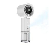 Portable Fan with Mist | 30ml Water Tank Adjustable Rechargeable | Handheld