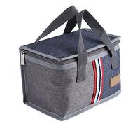 Portable Femmes Hommes Isolé Thermique Glacière De Stockage De Déjeuner De Stockage Alimentaire Boîte Sac Cas Pique Nique Travail École Pique Nique Plage Randonnée Sac Étanche Fit Adulte et Enfants Sa