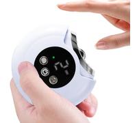Portable Fingernail Clippers - Noiseless Electric Nail Clippers, Electric Nail Clippers, Noiseless Portable Fingernail Trimmer, Multipurpose Nail Care Supplies for Home, Travel, and Daily Grooming