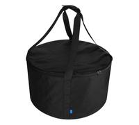 Portable Fire Pit Case - Sac de transport durable avec double fermeture éclair, s'adapte aux fosses rondes de 19 pouces | Stockage d'équipement de camping, sac de transport compact pour patio