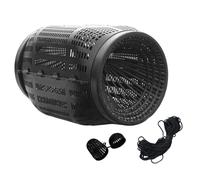 Portable Fish Trap, Crayfish Cage, Sturdy Netting Structure, Easy Access Entry, Rust-Resistant Frame, Ideal for Efficient Catching in Lakes, Ponds, Saltwater Or Freshwater Environments