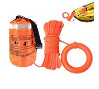 Portable Floating Throw Bag - Water Safety Line with Hand Ring