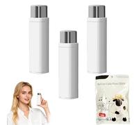 Portable Floss Pick Box, Travel Floss Pick Dispenser, for Cleaning Teeth and Oral Care at Dating, Travel, Hotels (3pcs white)