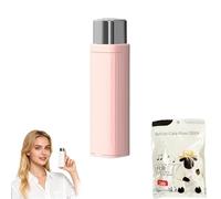 Portable Floss Pick Box, Travel Floss Pick Dispenser, for Cleaning Teeth and Oral Care at Dating, Travel, Hotels (1pcs pink)