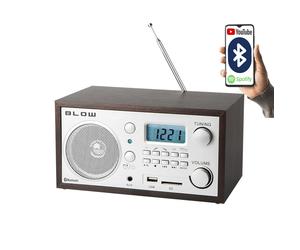 Portable FM Radio LCD USB Bluetooth SD