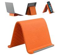 Portable Foldable Silicone Phone Holder, Support Téléphone Pliable Silicone, Support Flexible Pour Téléphone, Tablette Et Ordinateur Portable, Pliable À Volonté, Universel, Réglable Et Antidérapant