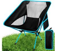 Portable Folding Camping Chair,Portable Folding Chair With Pocket,Lightweight And Portable Folding Camping Chair,Outdoor Folding Beach Chair For Fishing,Hiking,Picnic,Travel