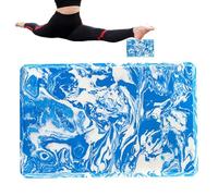 Portable Folding Exercise Mat, Double Sided Yoga Pad, Non Skid Fitness Mat, Foam Pad with Carry Bag, Household Exercise Noise Reduction, Fitness Mats for Stretching Core Training Workouts Pilates