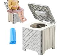 Portable Folding Travel Potty Leak Proof Camping Toilet For Kids And Adults
