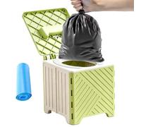 Portable Folding Travel Potty Leak Proof Camping Toilet For Kids And Adults