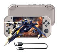 Portable Game Console M17, Écran IPS De 4,3 Pouces avec Carte TF 64/128 Go, 20000+ Jeux Intégrés, 1500mAh, Lecteur De Jeux Vidéo Système Linux Open Source-M17||64G