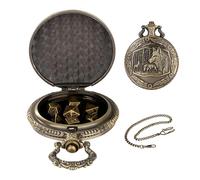 Portable Game Dice Watch Case, polyvalent Retro Dice Game Set, Innovative Watch Shell Dice, Role Playing Dice Toy with Retro and Stylish Appeal Retro and Stylish Appeal (1 Piece)