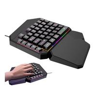 Portable Game Keypad, Mobile Phones Game Keyboard, Programmable Mobile Game Keypad - Portable Ergonomic Game Controller for PC, Professional Plug and Play Game Keyboard for Gamers