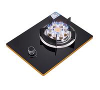 Portable Gaziniere Gaz - Verre Trempé Encastré Cuisiniere Gaz, Plaque De Cuisson À Gaz De Cuisine Domestique Facile À Nettoyer, Le Thermocouple Protège Le Poêle À Brûleur (Size : LPG)