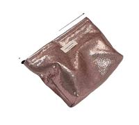 Portable Girl Makeup Bag Women Handbag Pouch Toiletry Make Up Organizer Case Waterproof Wash Kit Travel Cosmetic Convient au Shopping, aux Voyages, aux Rencontres(B-Pink)